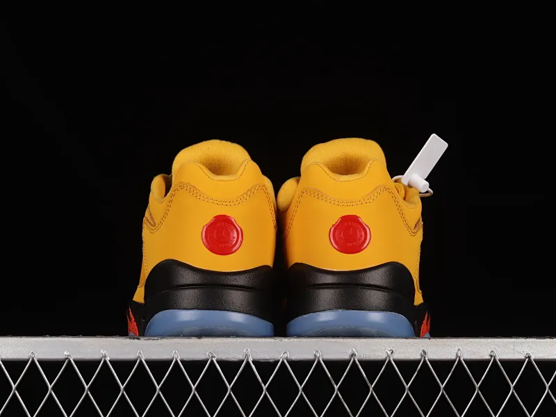 All categories Air Jordan Jordan series basketball shoes Air Jordan 5 Air Jordan Retro Low AJ5 Joe 5 black and yellow low-top basketball shoes DA8016-700